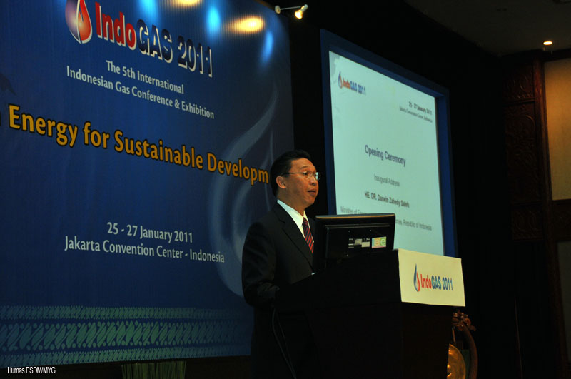 2011, Alokasi Gas Domestik Ditingkatkan Menjadi 57 Persen